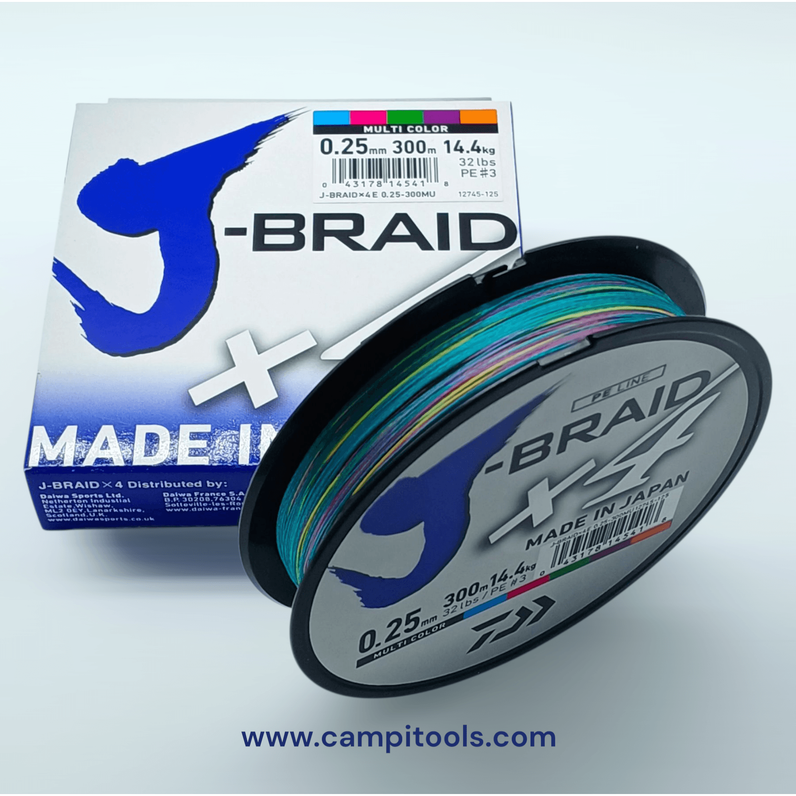 1000093521.png Tresse Daiwa J-Braid X4 0.25mm 300m - الصورة 1