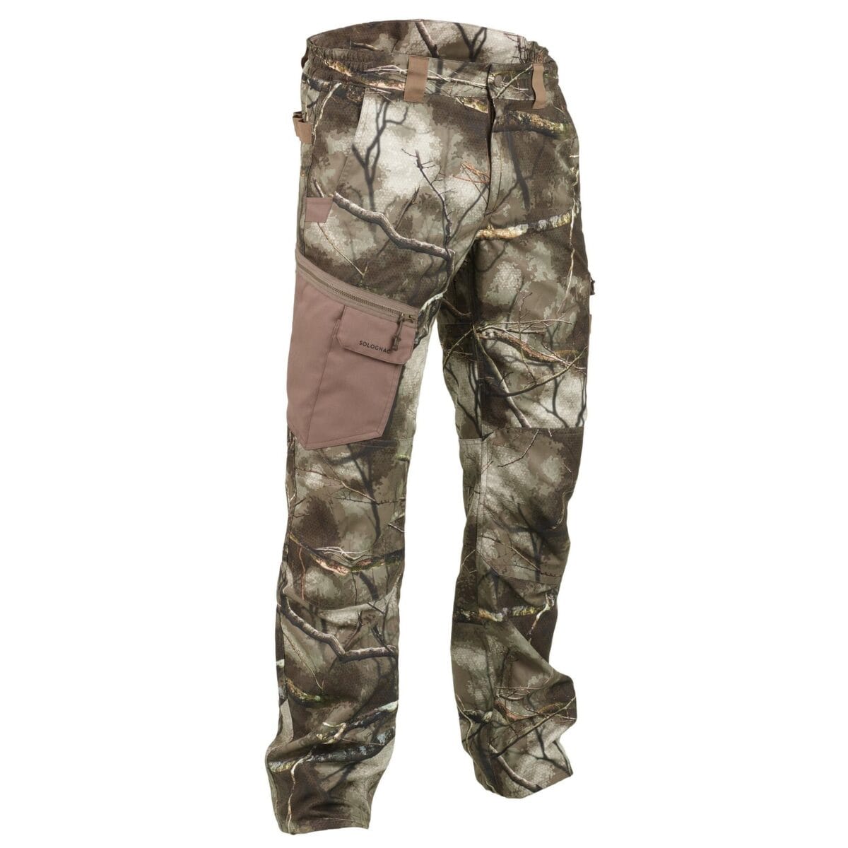 ⁦SOLOGNAC Pantalon Chasse 500 Respirant Camouflage Treemetic⁩ - الصورة ⁦3⁩