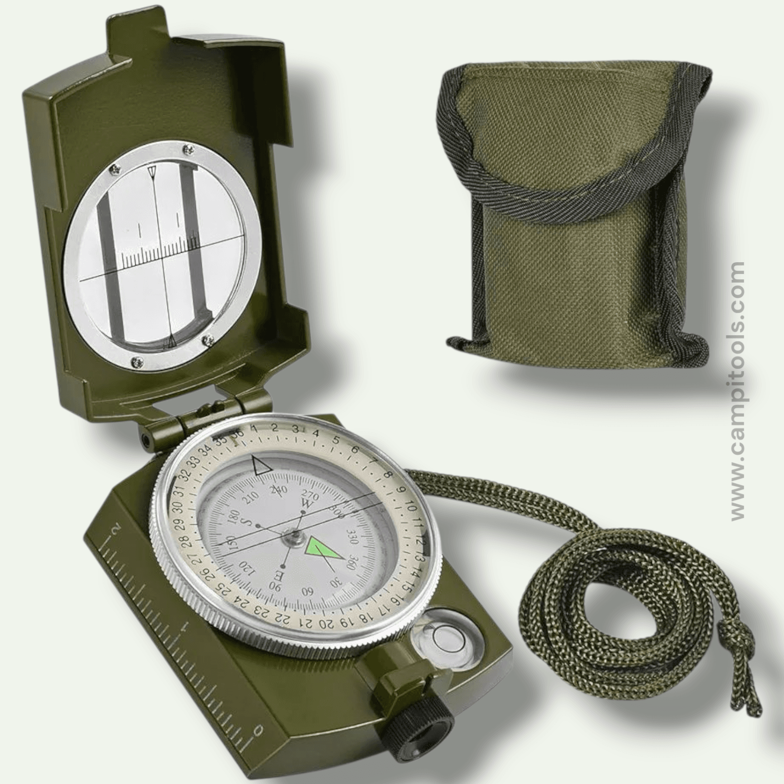 1000093758.png Boussole d'orientation avec déclinaison pour une navigation précise - Idéal pour la randonnée, le camping et la survie - الصورة 1
